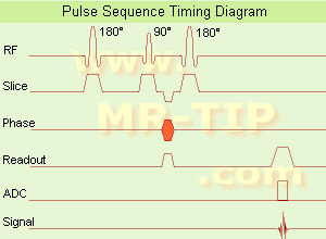 Inversion Recovery Sequence Timing Diagram